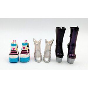 LOL Surprise OMG Fashion Doll MGA Shoe Lot of 3